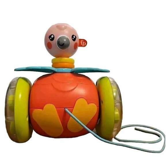 Fisher-Price Paradise Pals Pull-Along Flamingo Toy Baby Toy. Excellent Condition - Picture 1 of 5